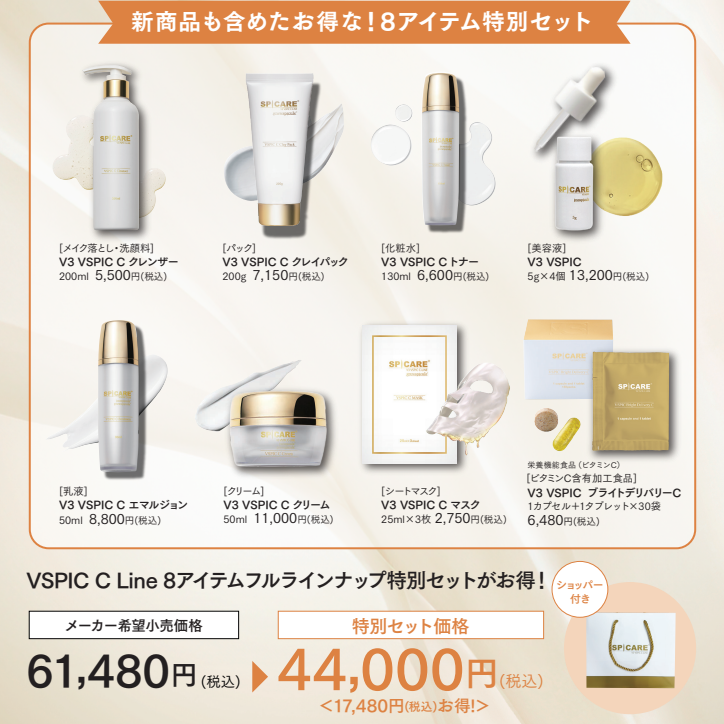 V3 VSPIC C-LINEシリーズ特別セット